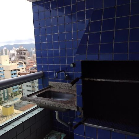 Belo Apartamento Com Vistas Para O Mar - Pe Na Areia - Churrasqueira Na Varanda Praia Grande  Luaran gambar