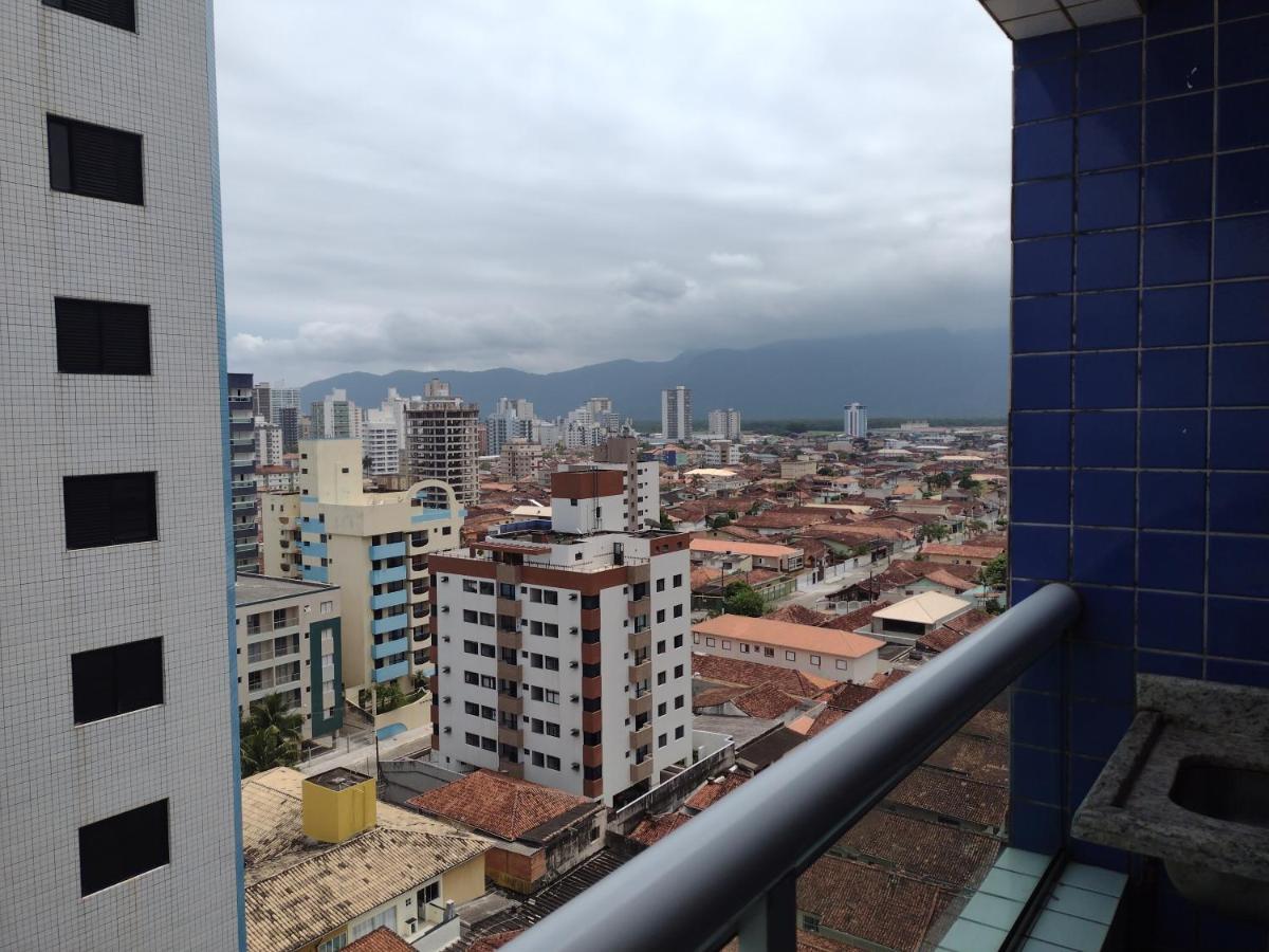 Belo Apartamento Com Vistas Para O Mar - Pe Na Areia - Churrasqueira Na Varanda Praia Grande  Luaran gambar