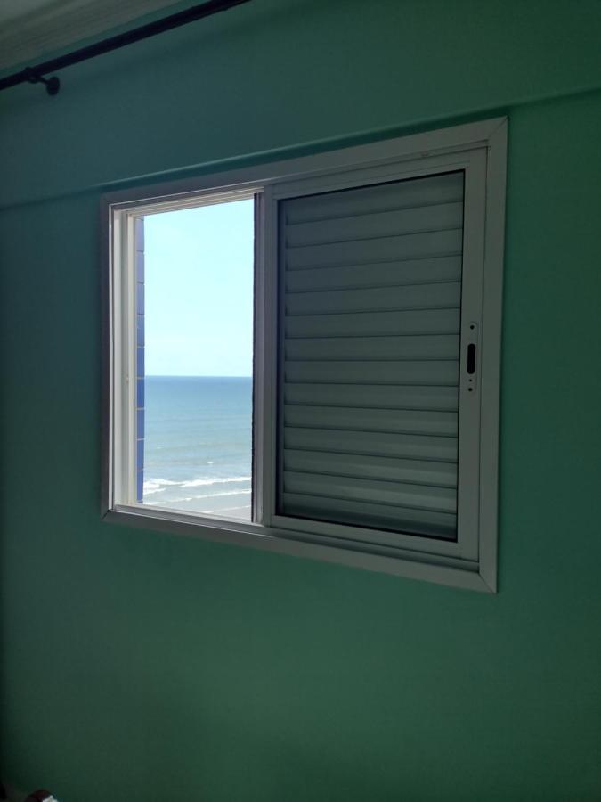 Belo Apartamento Com Vistas Para O Mar - Pe Na Areia - Churrasqueira Na Varanda Praia Grande  Luaran gambar