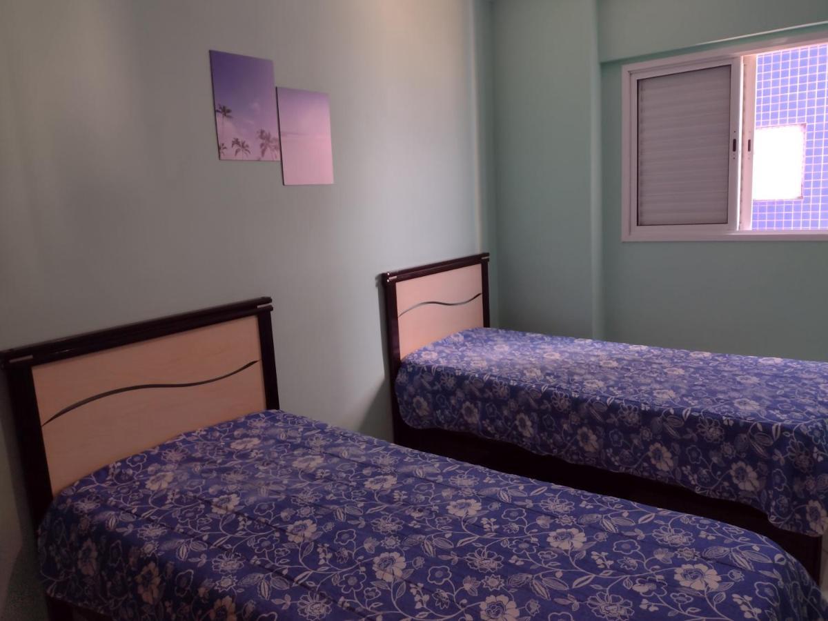 Belo Apartamento Com Vistas Para O Mar - Pe Na Areia - Churrasqueira Na Varanda Praia Grande  Luaran gambar
