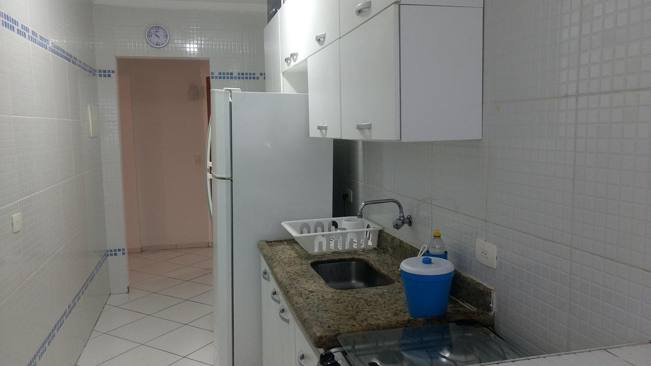 Belo Apartamento Com Vistas Para O Mar - Pe Na Areia - Churrasqueira Na Varanda Praia Grande  Luaran gambar